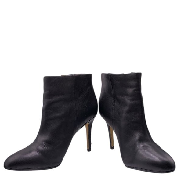 BANANA REPUBLIC Black Leather Ankle Booties - Picture 5 of 10